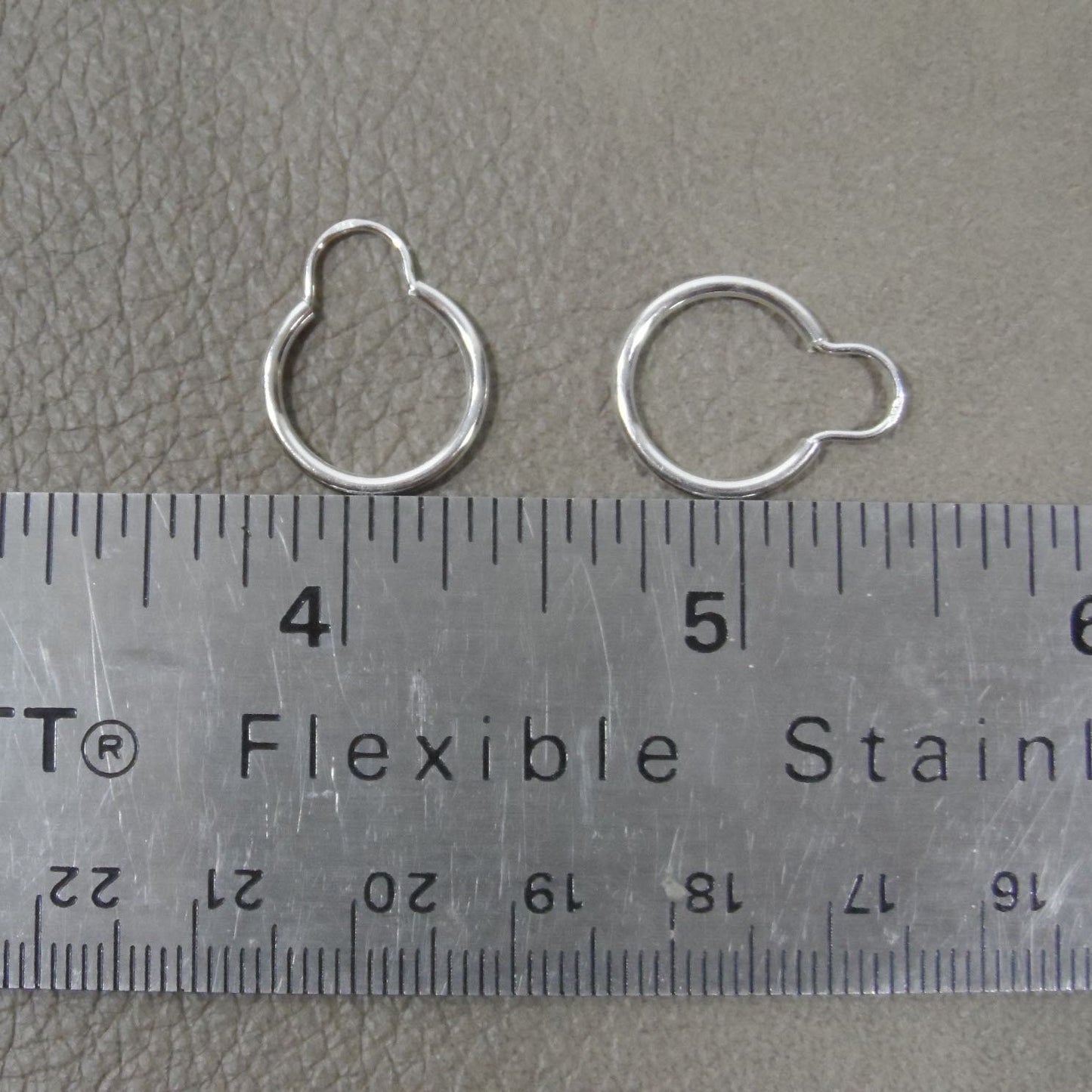 Dainty Sterling Silver Hoop Earrings