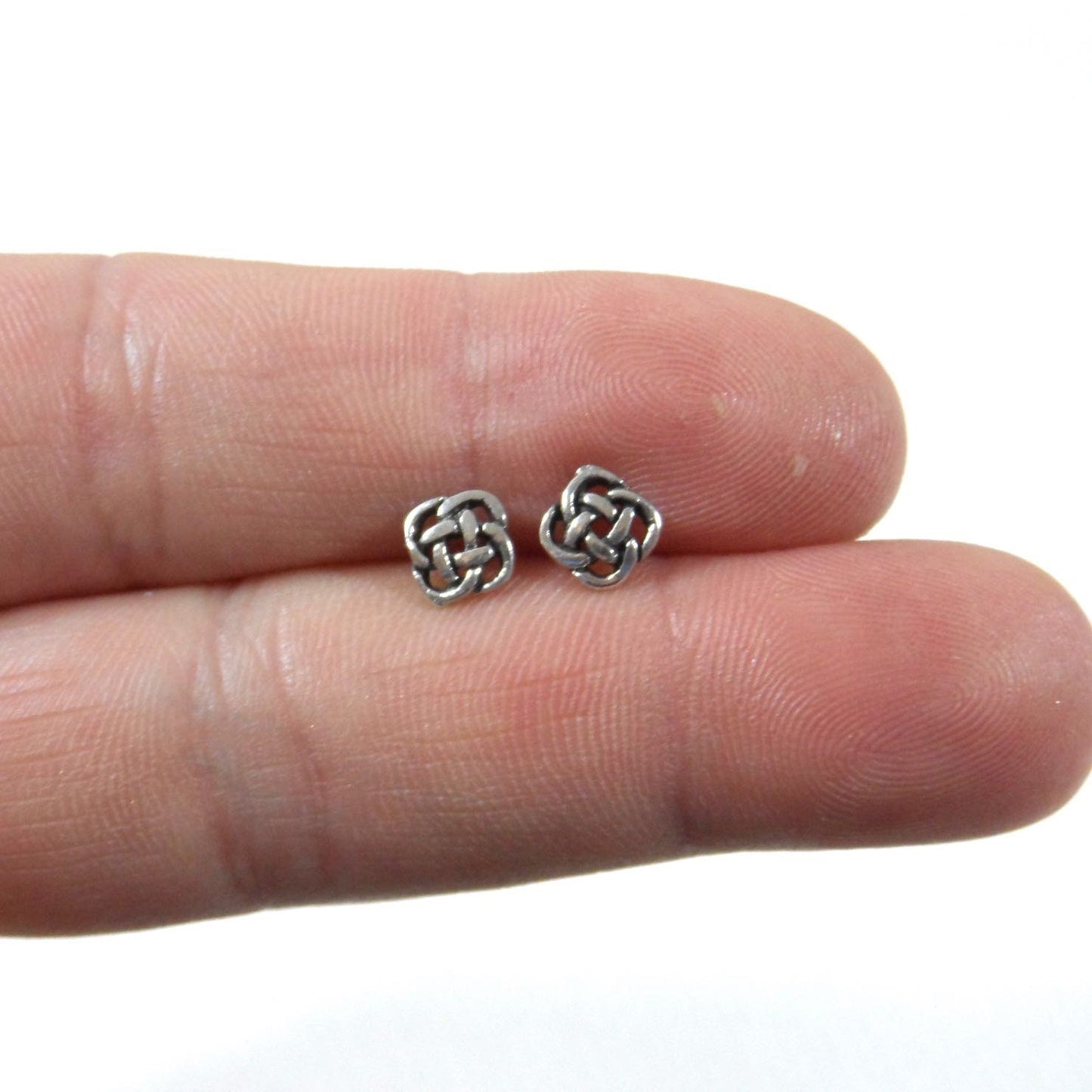 Celtic Knot Sterling Studs