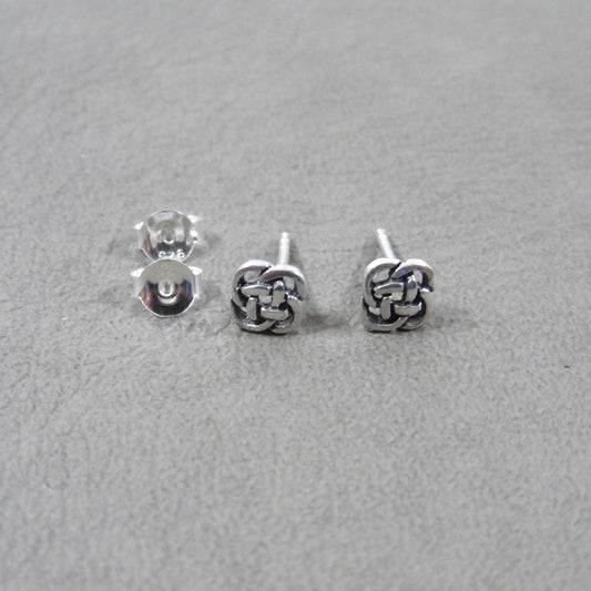 Celtic Knot Sterling Studs