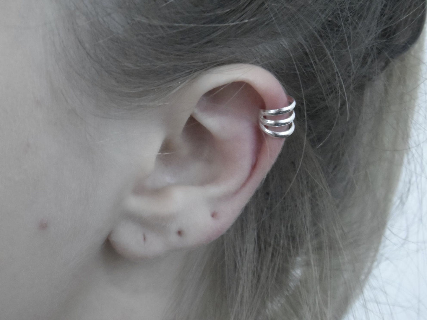 Ear Cuff in Sterling Silver Ear Cuff-No Piercing