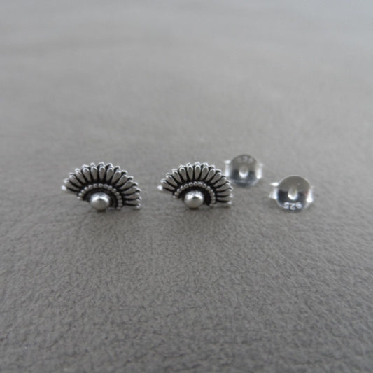 Dainty Stud Earrings in Sterling Silver