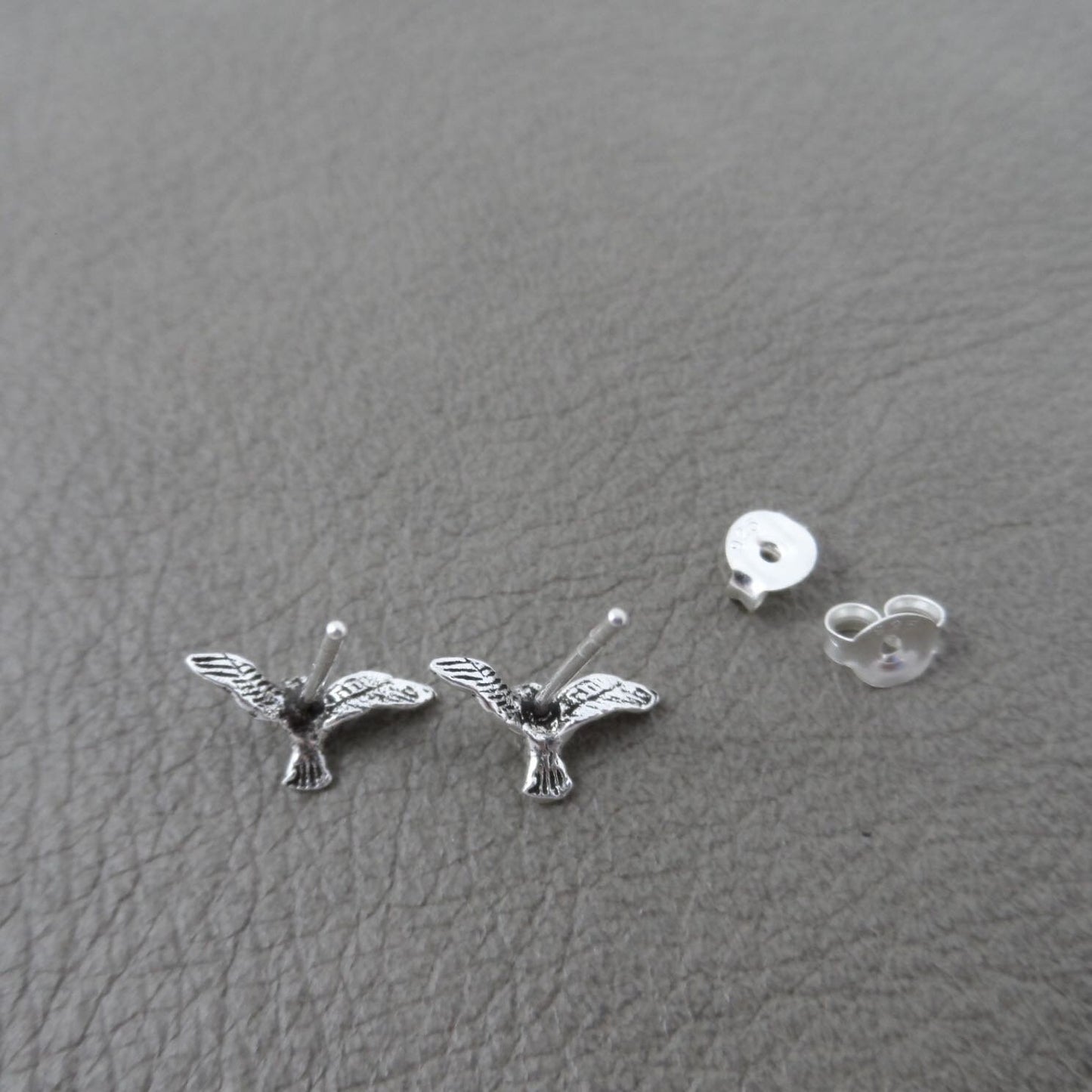 Sparrow Earrings in Sterling Silver