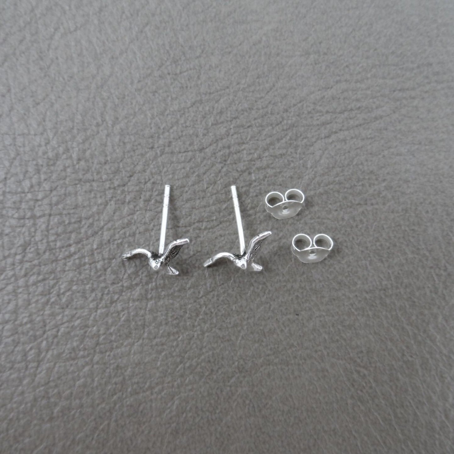 Sparrow Earrings in Sterling Silver