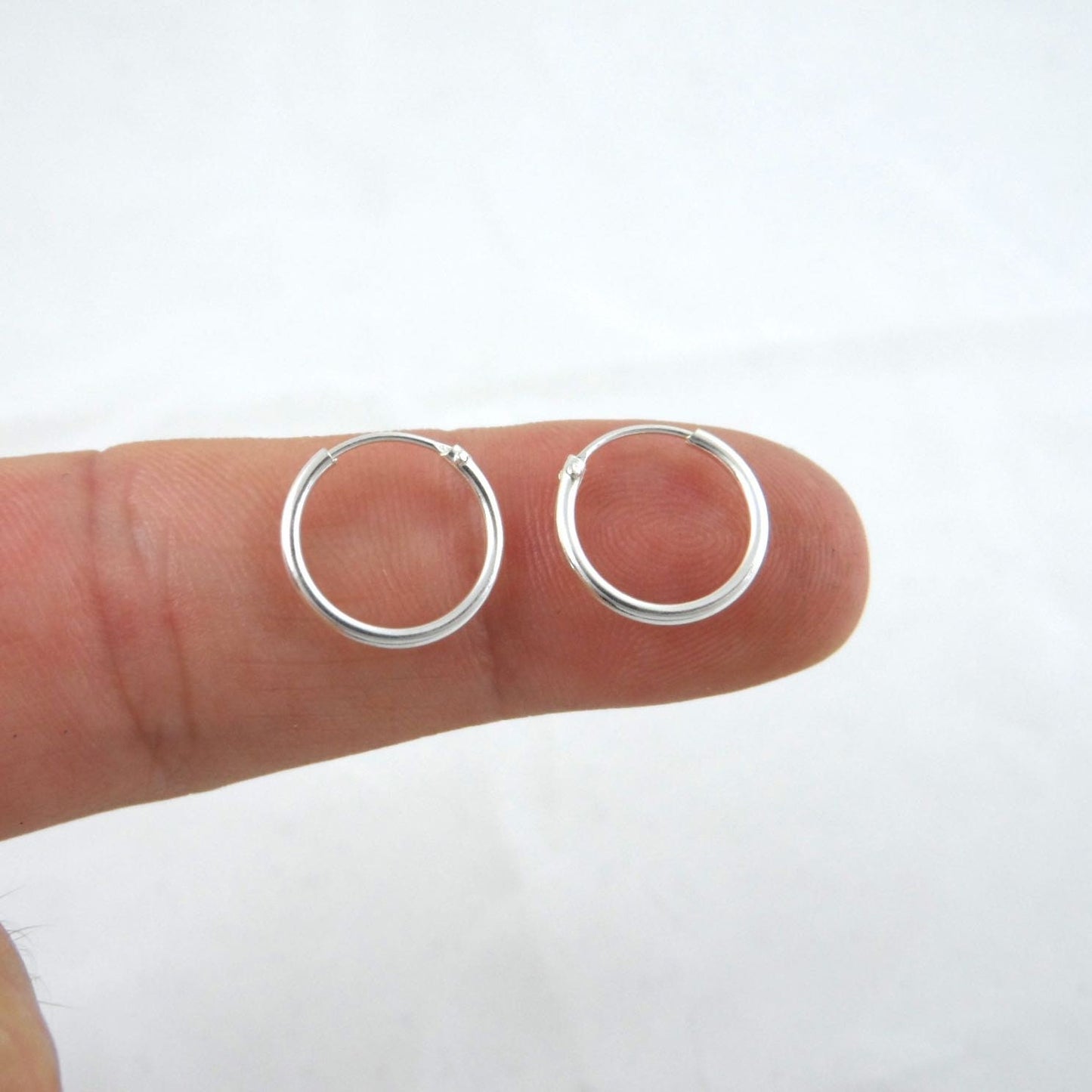 Hoop Earrings-12mm