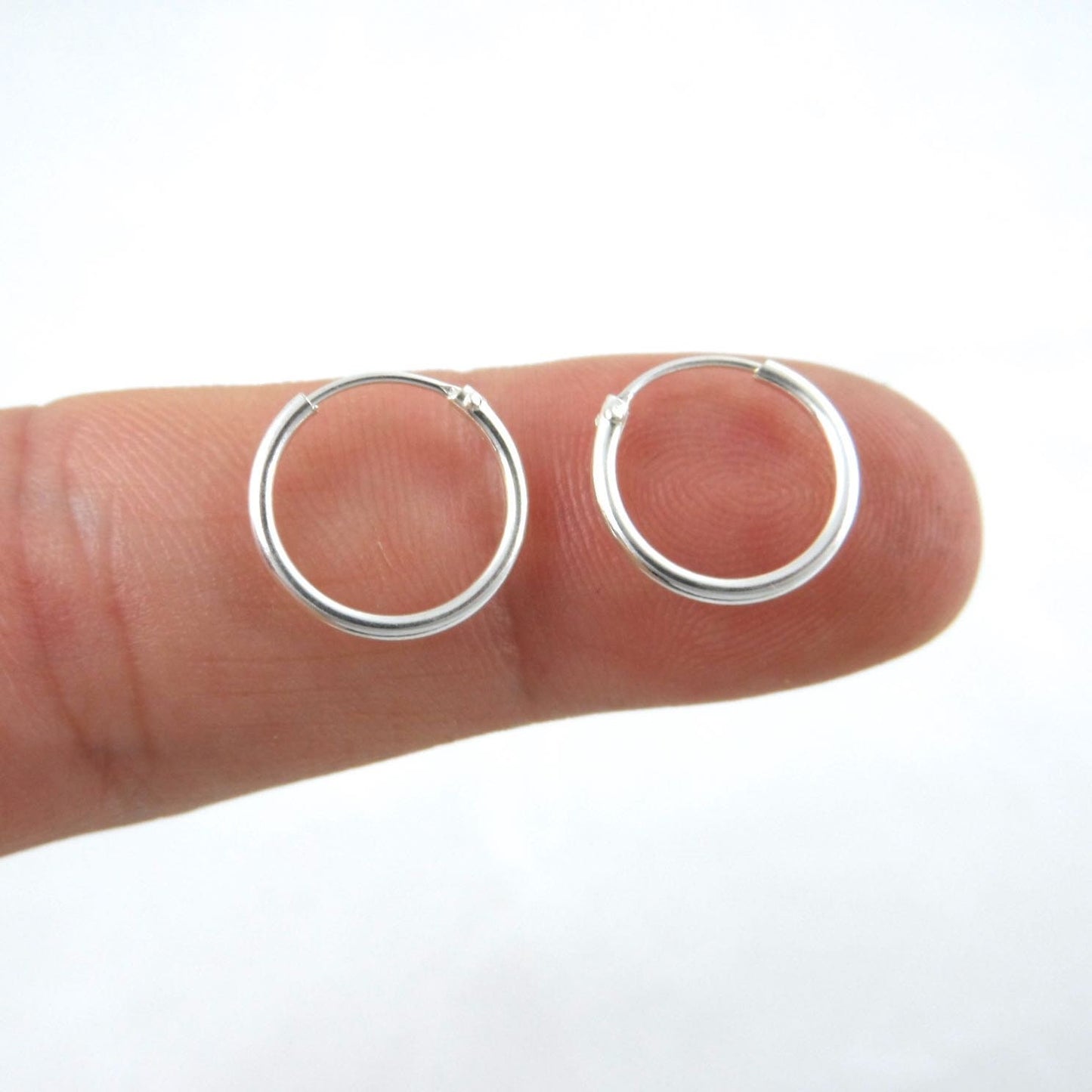 Hoop Earrings-12mm