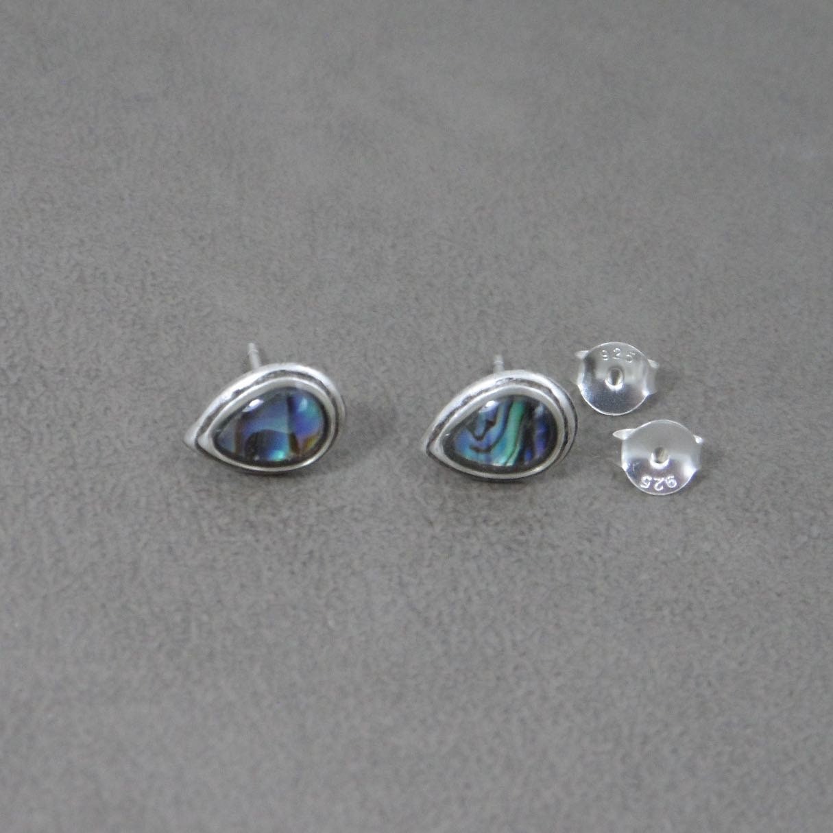 Abalone Teardrop Earrings