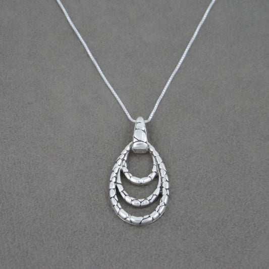 Modernist Necklace in Sterling Silver