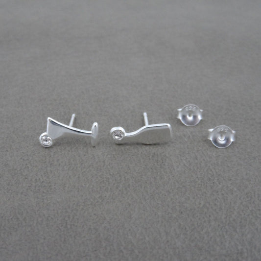 Cocktail Earrings in Sterling Silver