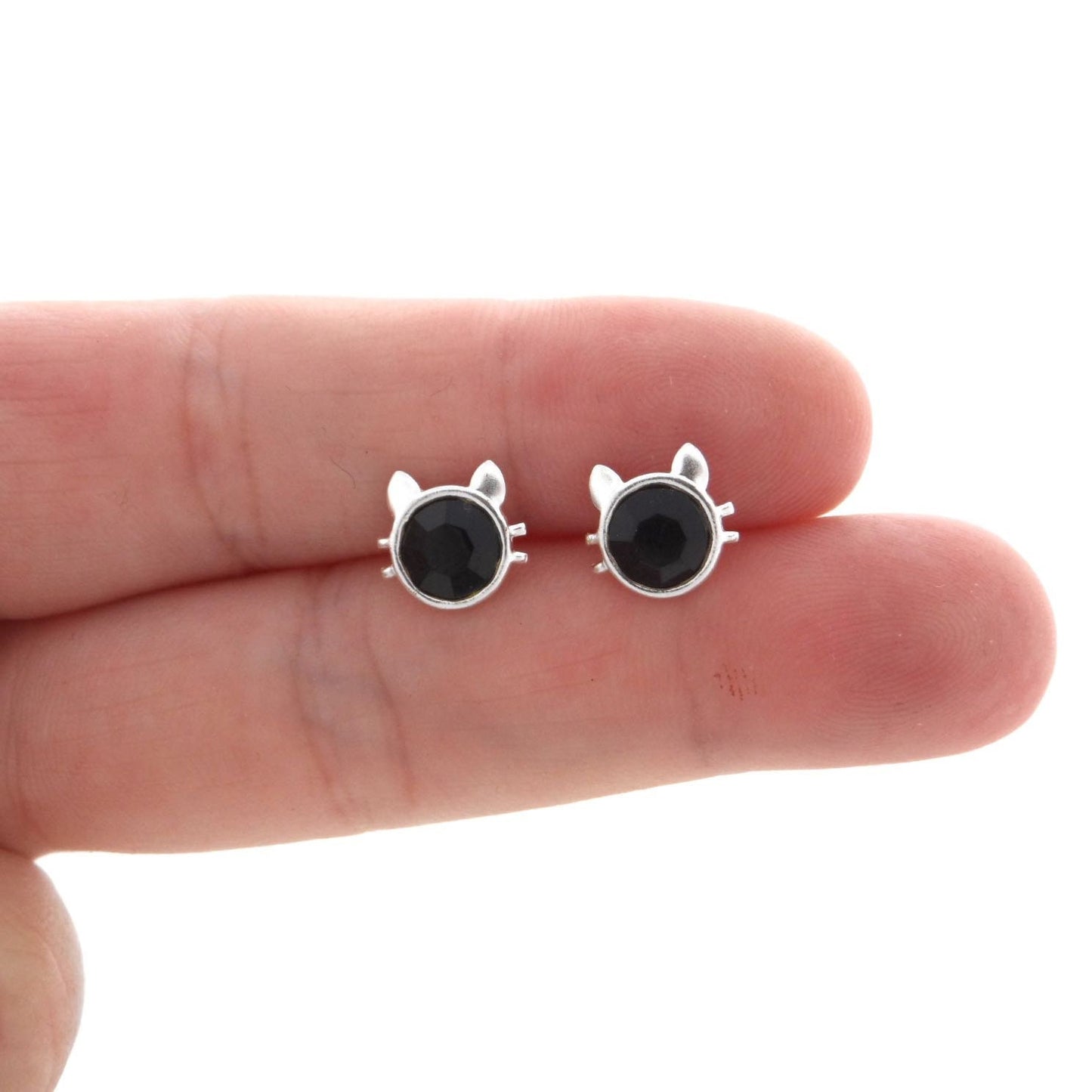 Cat Stud Earrings