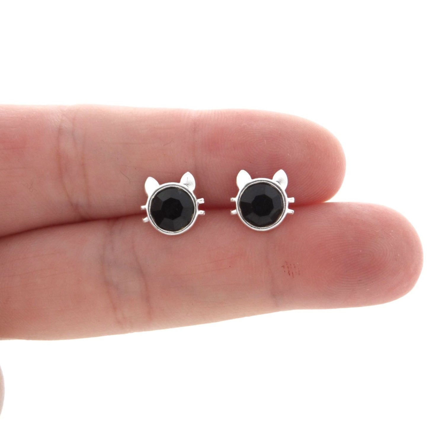 Cat Stud Earrings