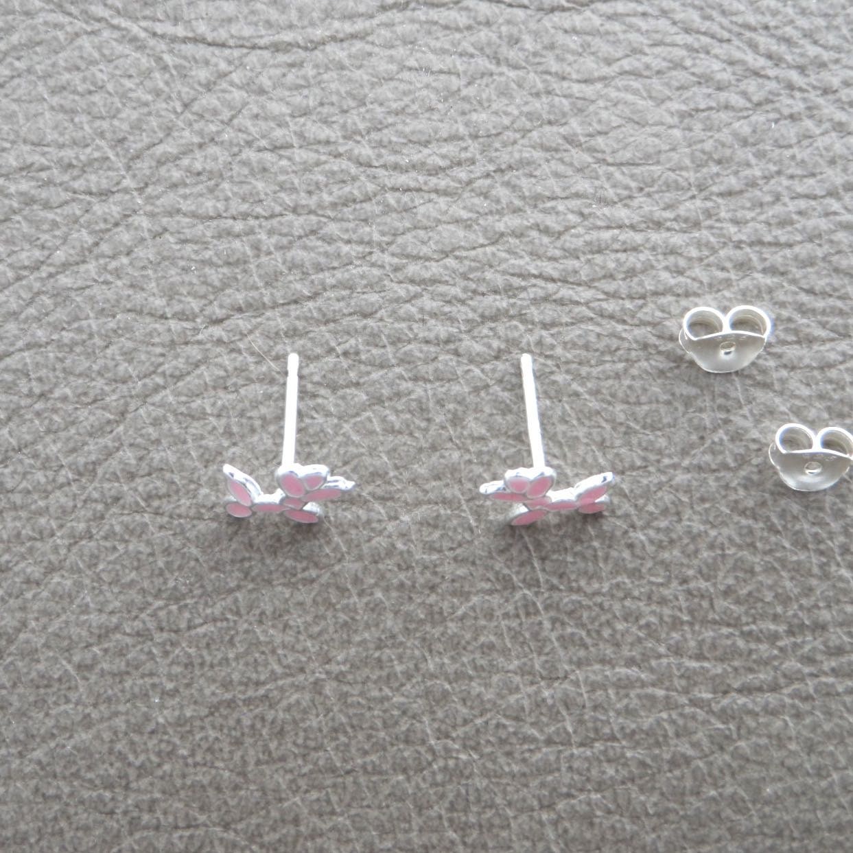 Balloon Dog Earrings in Sterling Silver