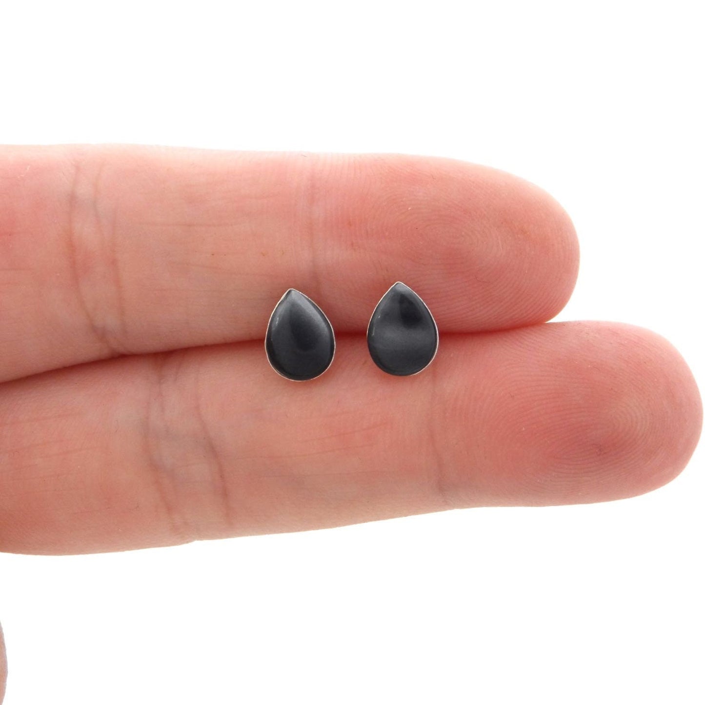 Black Shell Earrings