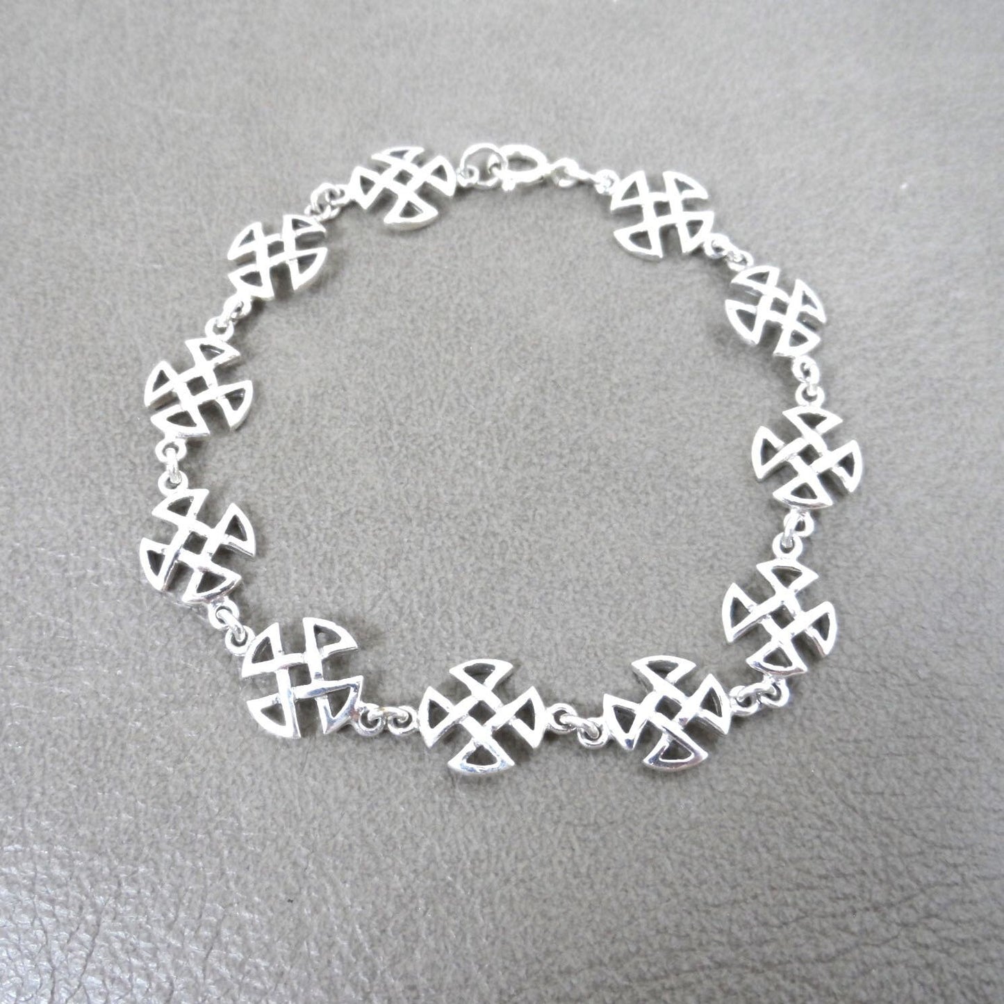 Celtic Knot Bracelet in Sterling Silver