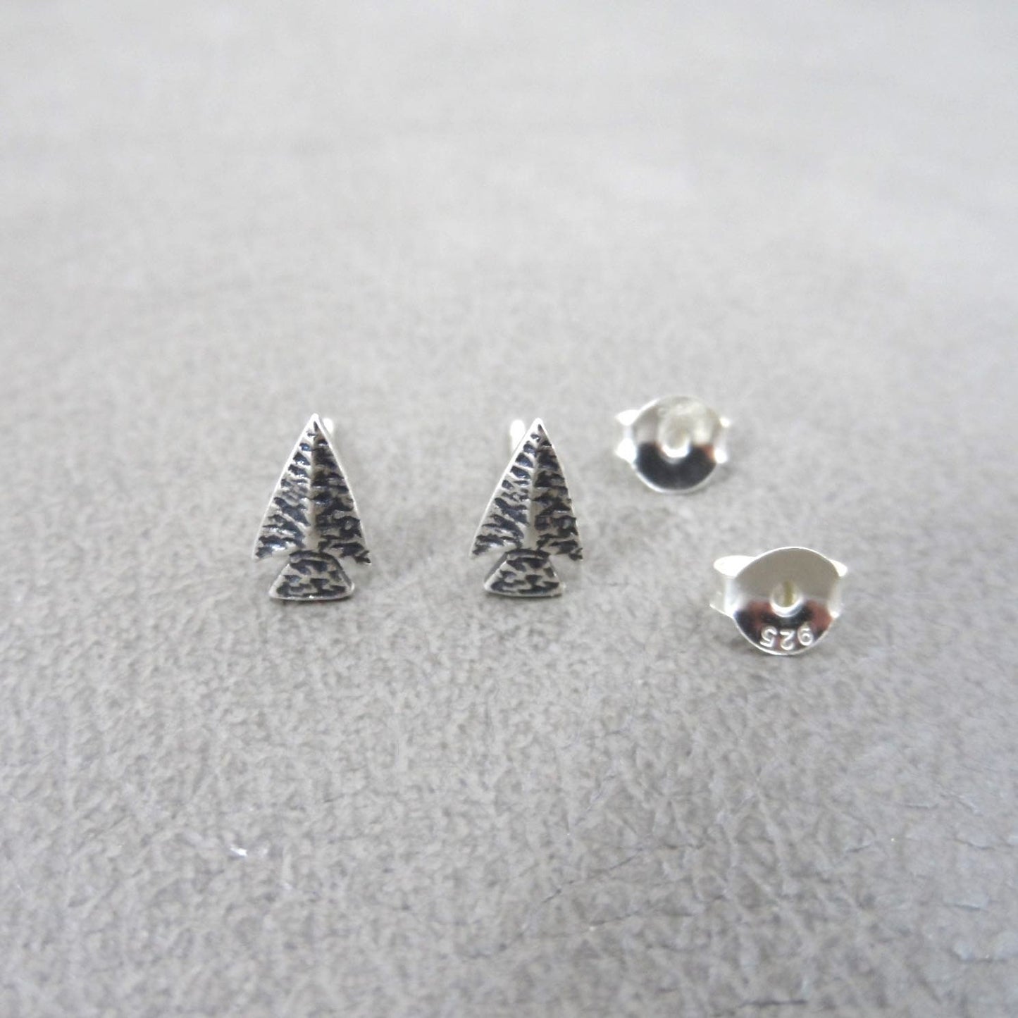 Arrowhead Earrings in Sterling Silver