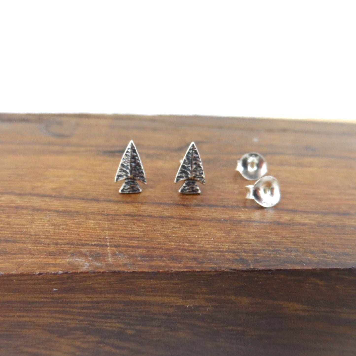 Arrowhead Earrings in Sterling Silver