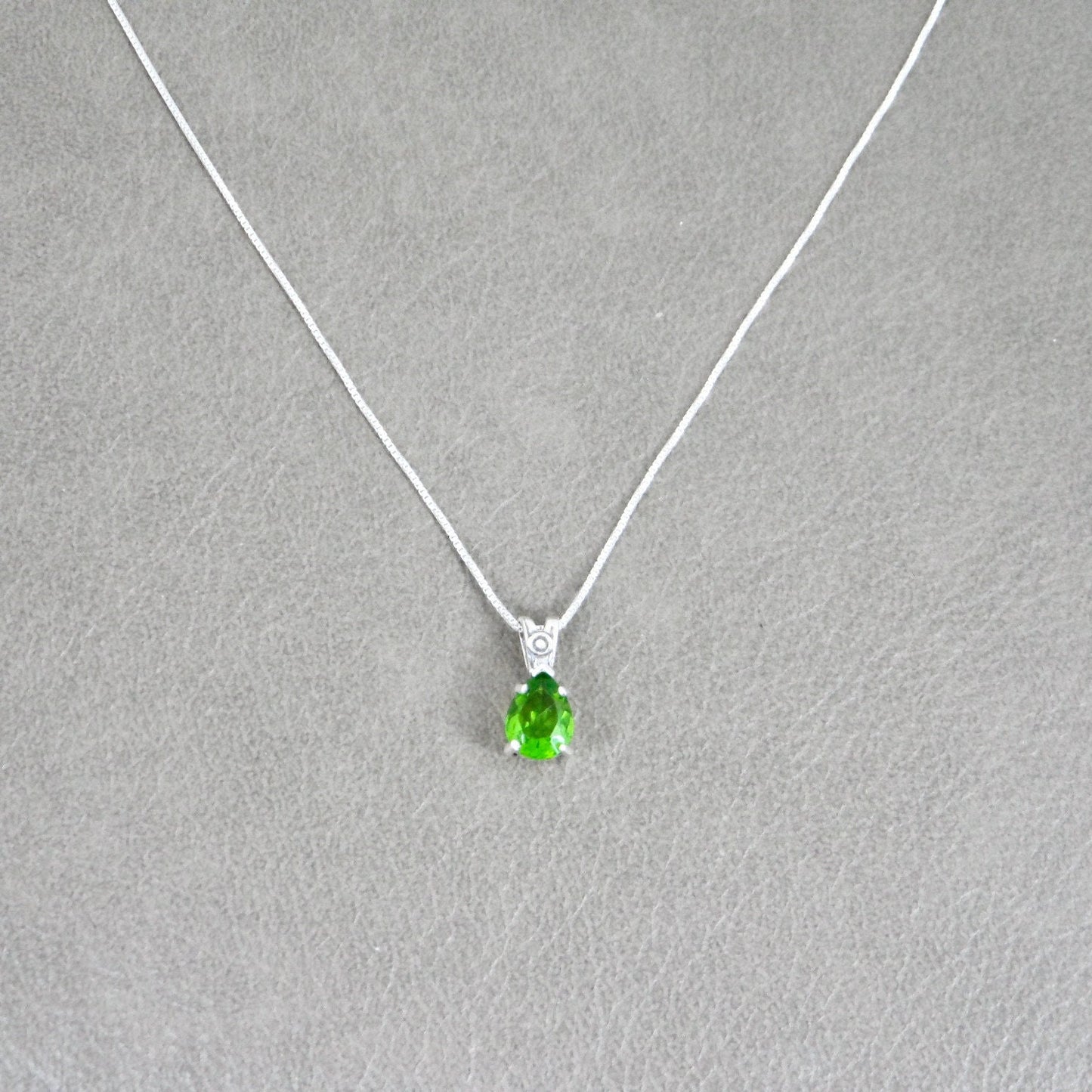 Peridot Gemstone Necklace