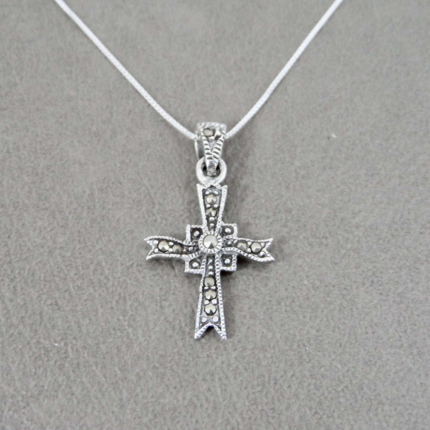 Cross Necklace in Sterling Silver