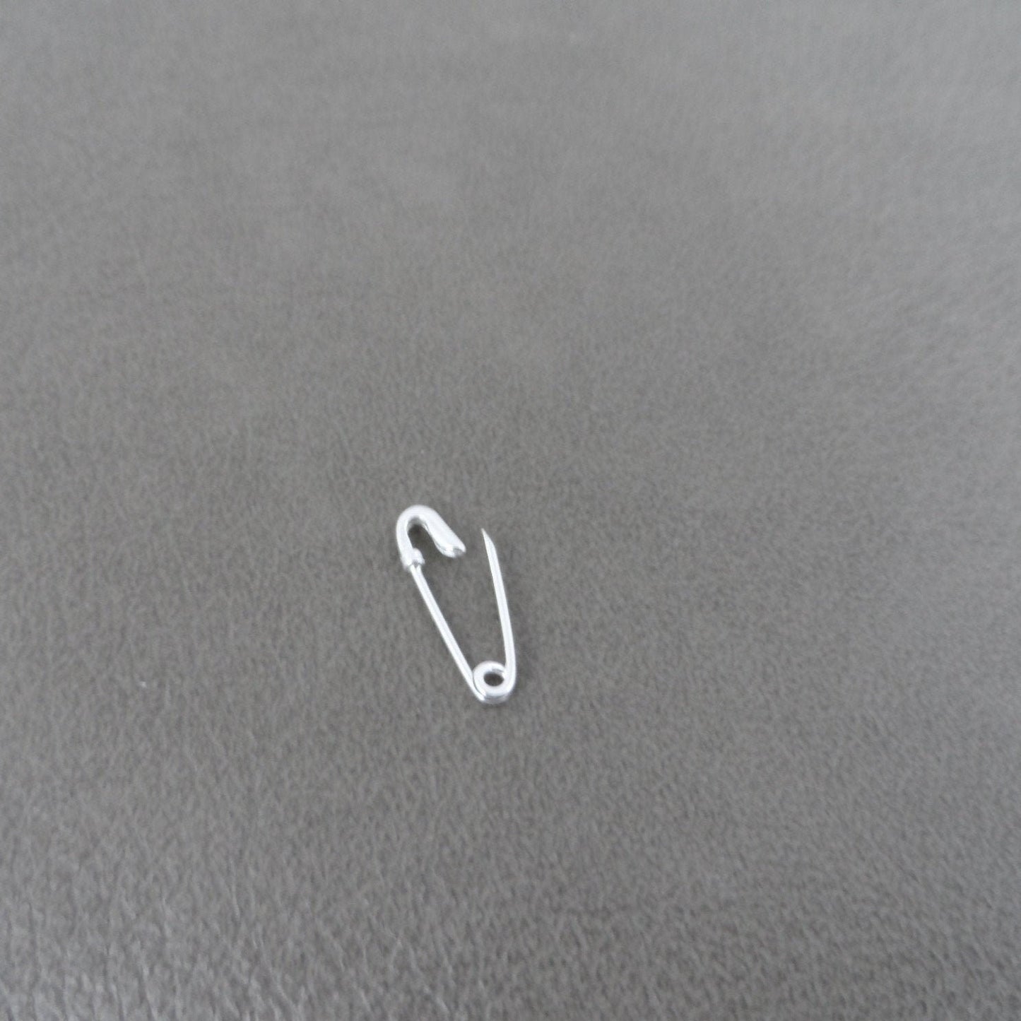 SINGLE Safety Pin Earring in Sterling Silver