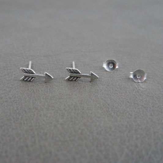 Arrow Earrings in Sterling Silver