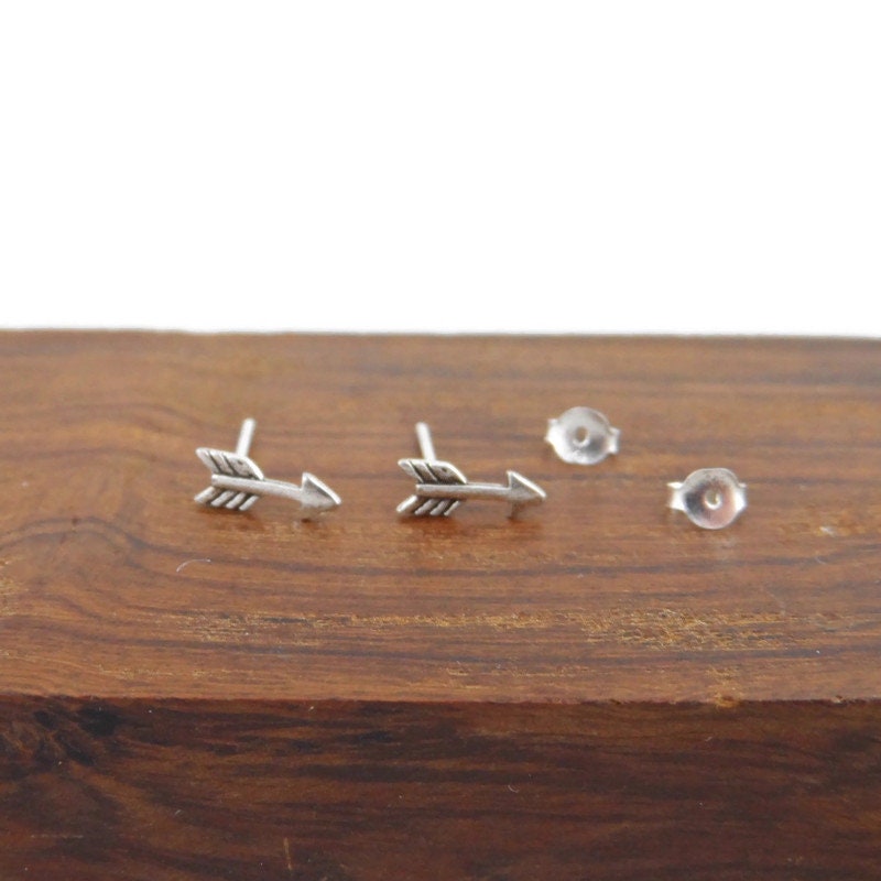 Arrow Earrings in Sterling Silver