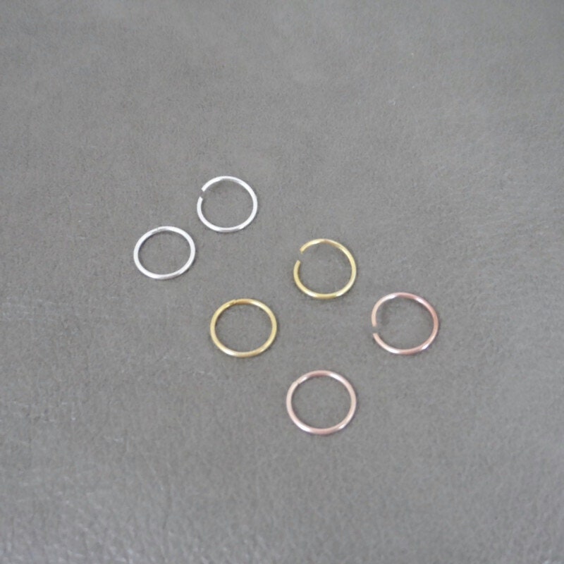 Seamless Hoop  Earrings-10mm