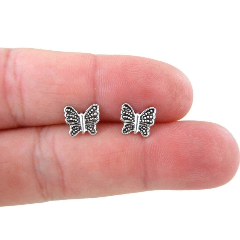 Butterfly Earrings in Sterling Silver