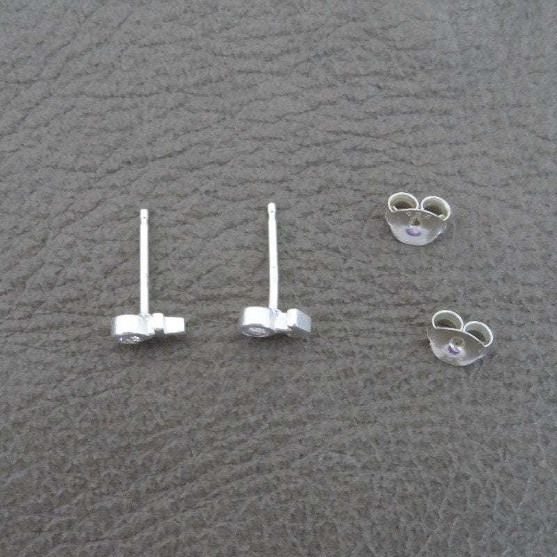 Male Female Symbol Earrings in Sterling Silver