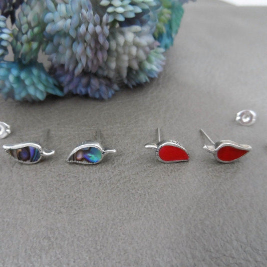 Chili Pepper Earrings in Sterling Silver