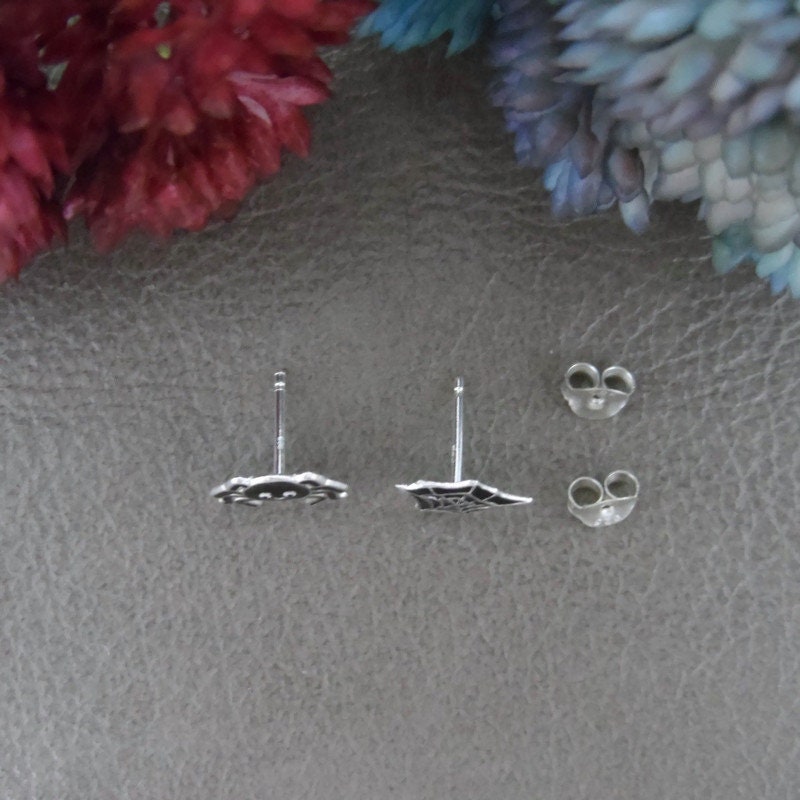 Spider & Web Earrings