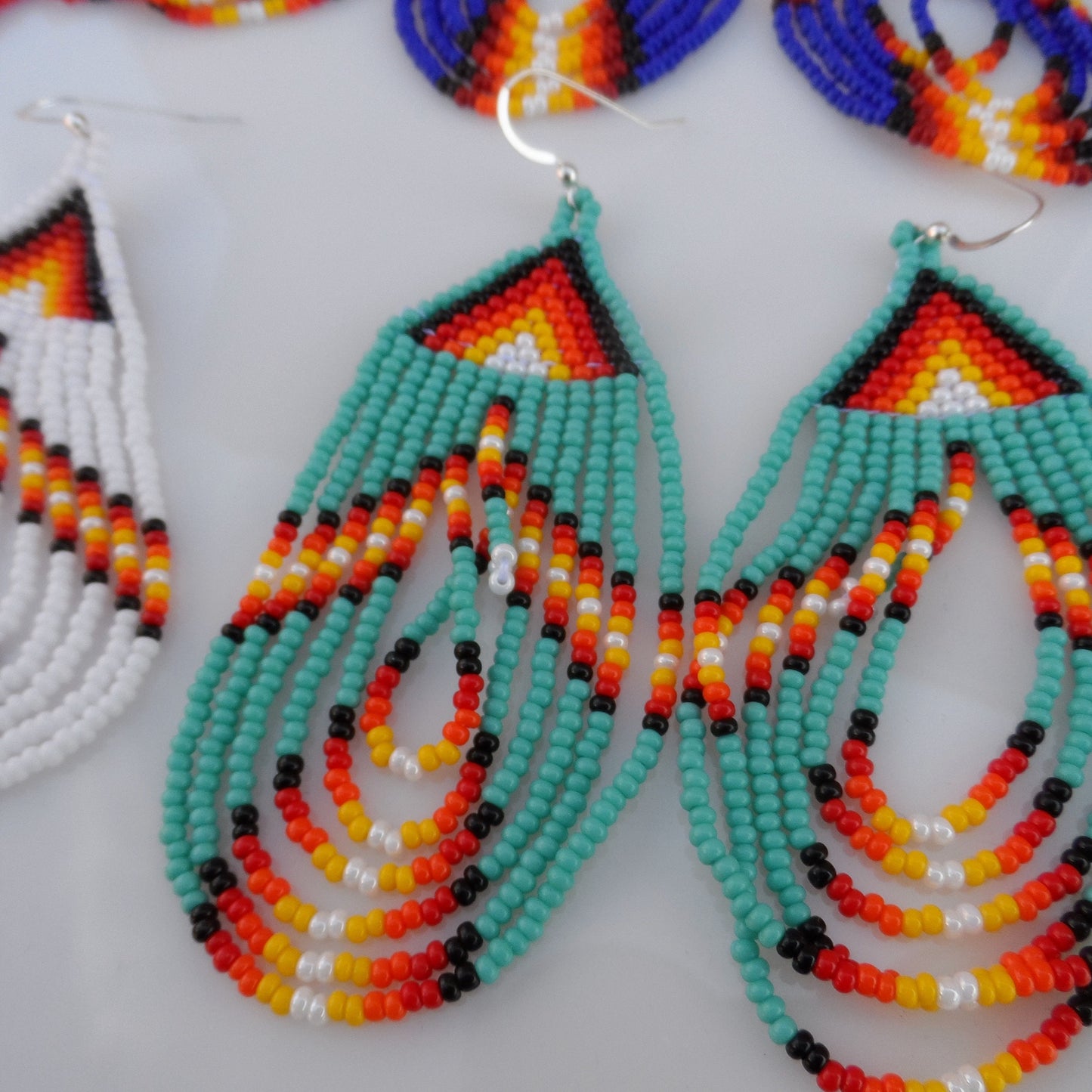 Beaded Southwestern Earrings