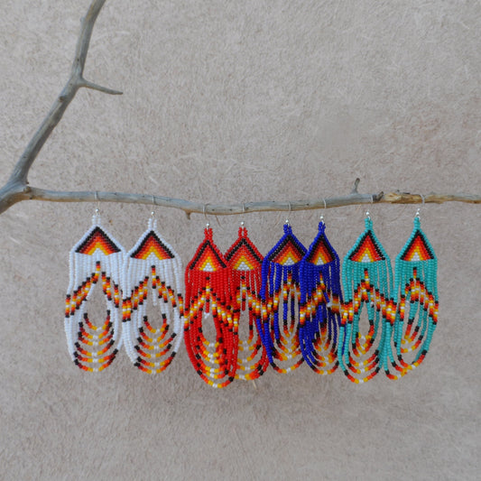 Beaded Southwestern Earrings