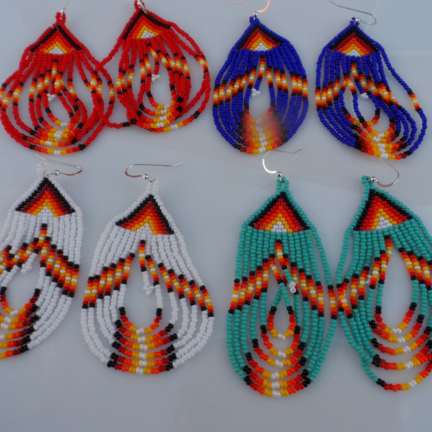 Beaded Southwestern Earrings