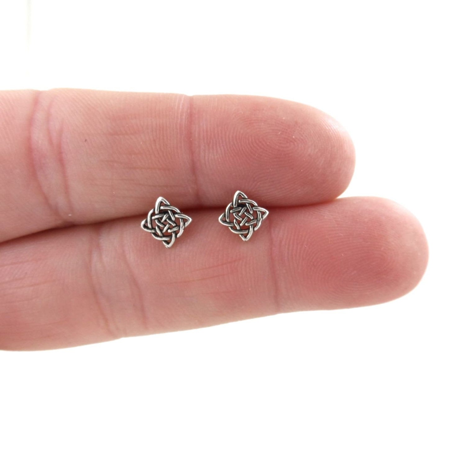 Celtic Knot Square  Earrings